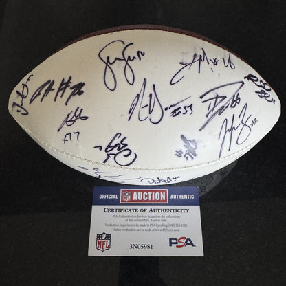 2016 Pro Bowl Games Wilson Ball Signed By Over 25 Players including Russell Wilson, Richard Sherman, Calais Campbell, Todd Gurley, Julio Jones, AJ Green & Malcolm Jenkins