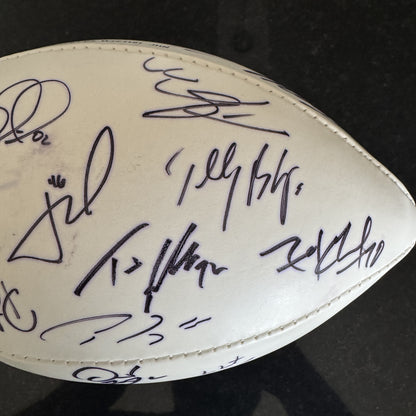 2016 Pro Bowl Games Wilson Ball Signed By Over 25 Players including Russell Wilson, Richard Sherman, Calais Campbell, Todd Gurley, Julio Jones, AJ Green & Malcolm Jenkins