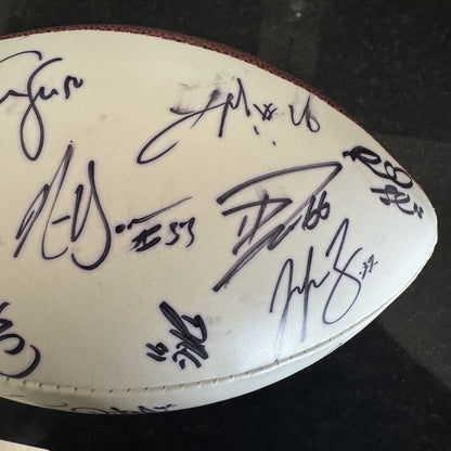 2016 Pro Bowl Games Wilson Ball Signed By Over 25 Players including Russell Wilson, Richard Sherman, Calais Campbell, Todd Gurley, Julio Jones, AJ Green & Malcolm Jenkins