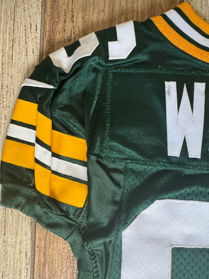 Colby Wooden GAME WORN💪09/6/24 Green Bay Packers Jersey👕vs.Eagles🦅Sao Paulo