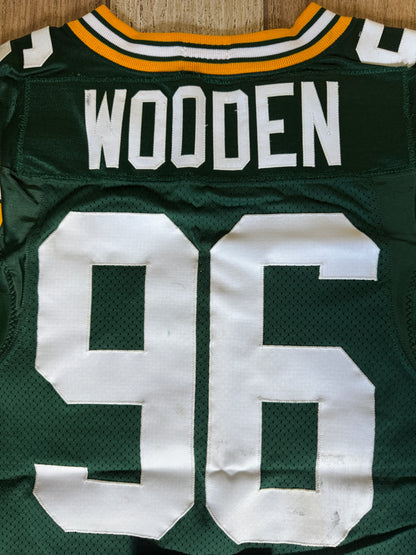 Colby Wooden GAME WORN💪09/6/24 Green Bay Packers Jersey👕vs.Eagles🦅Sao Paulo