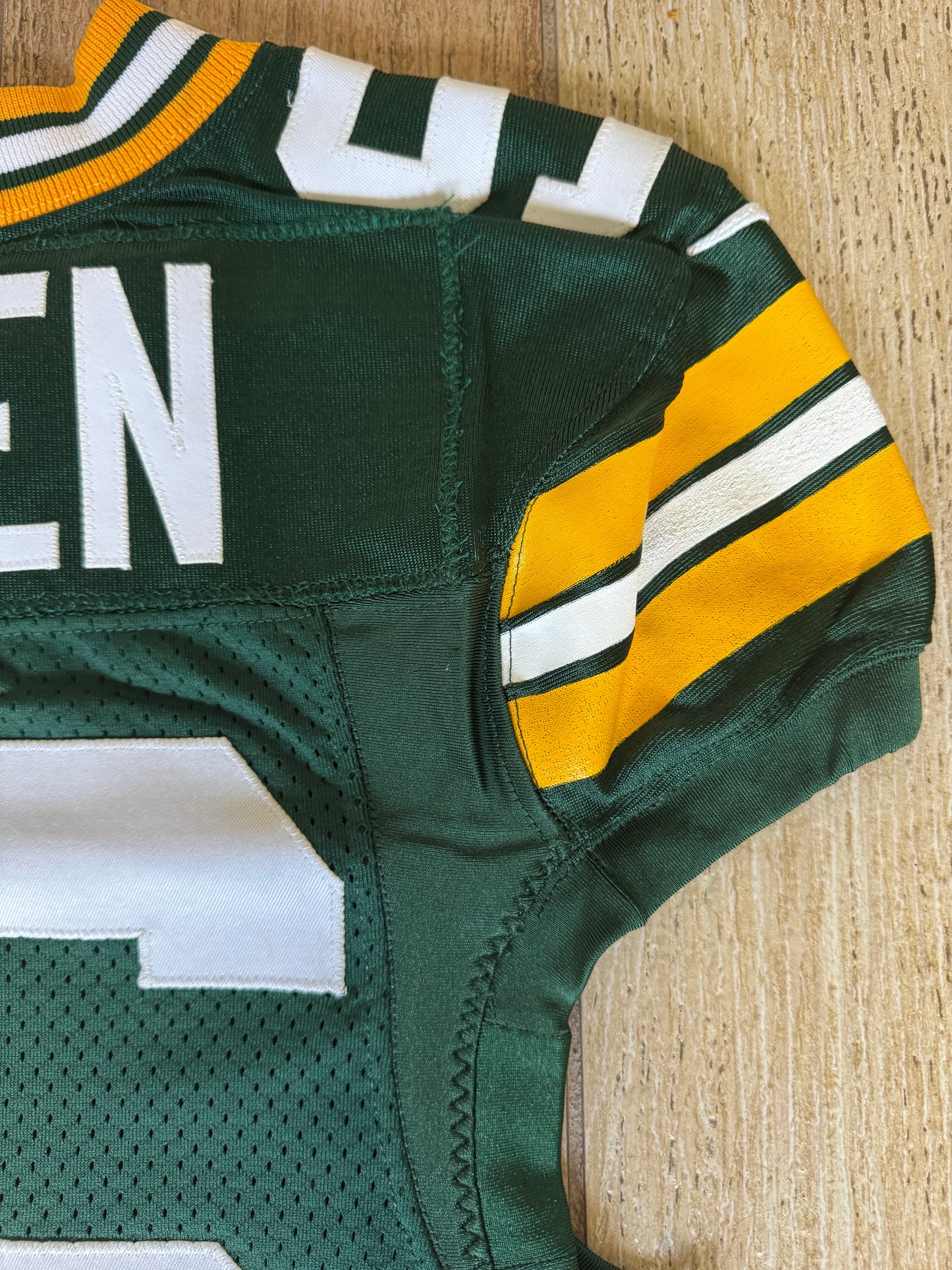 Colby Wooden GAME WORN💪09/6/24 Green Bay Packers Jersey👕vs.Eagles🦅Sao Paulo