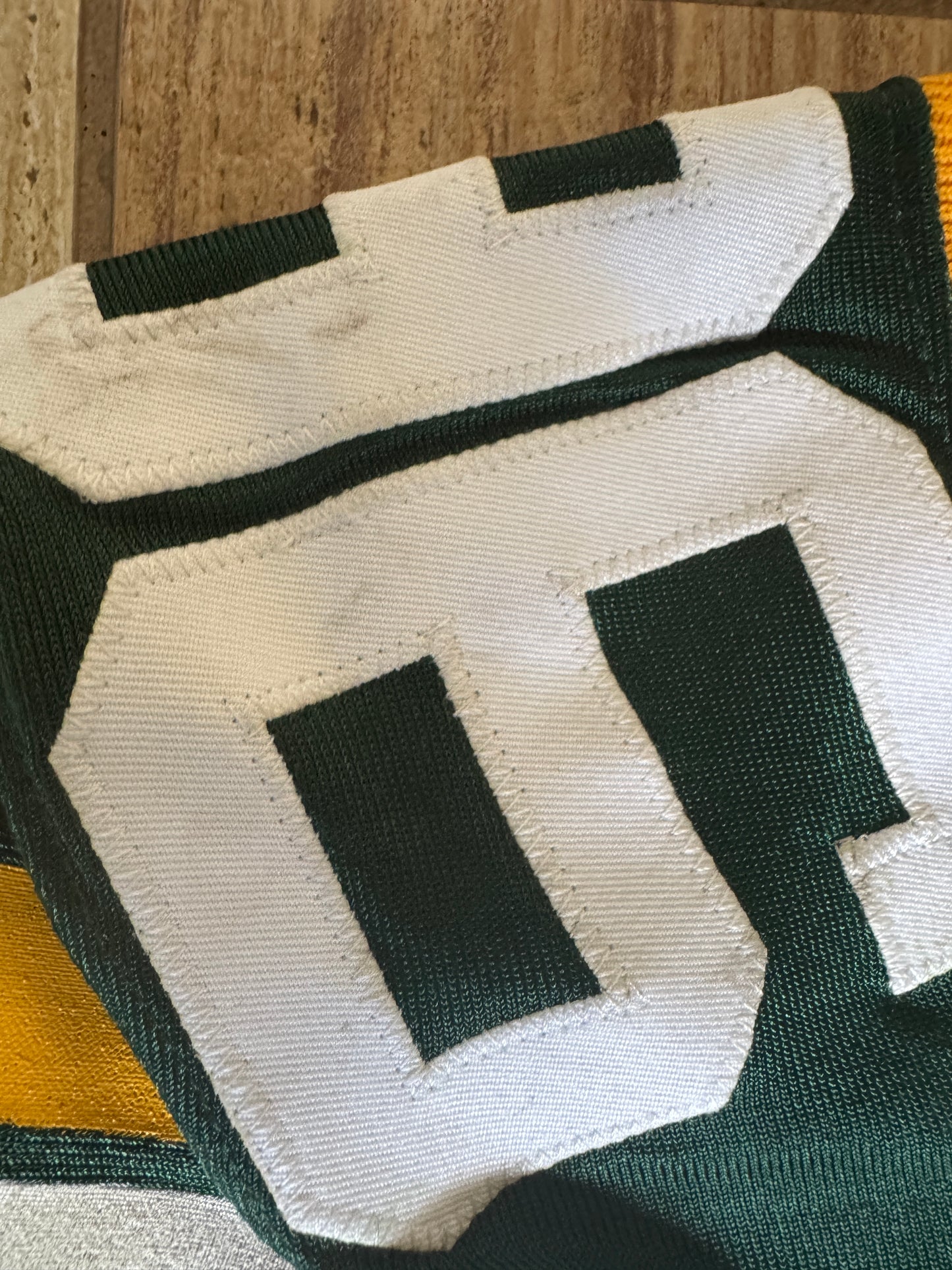 Colby Wooden GAME WORN💪09/6/24 Green Bay Packers Jersey👕vs.Eagles🦅Sao Paulo