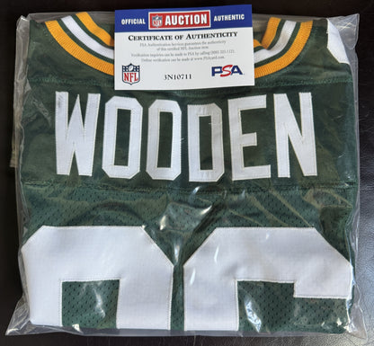 Colby Wooden GAME WORN💪09/6/24 Green Bay Packers Jersey👕vs.Eagles🦅Sao Paulo