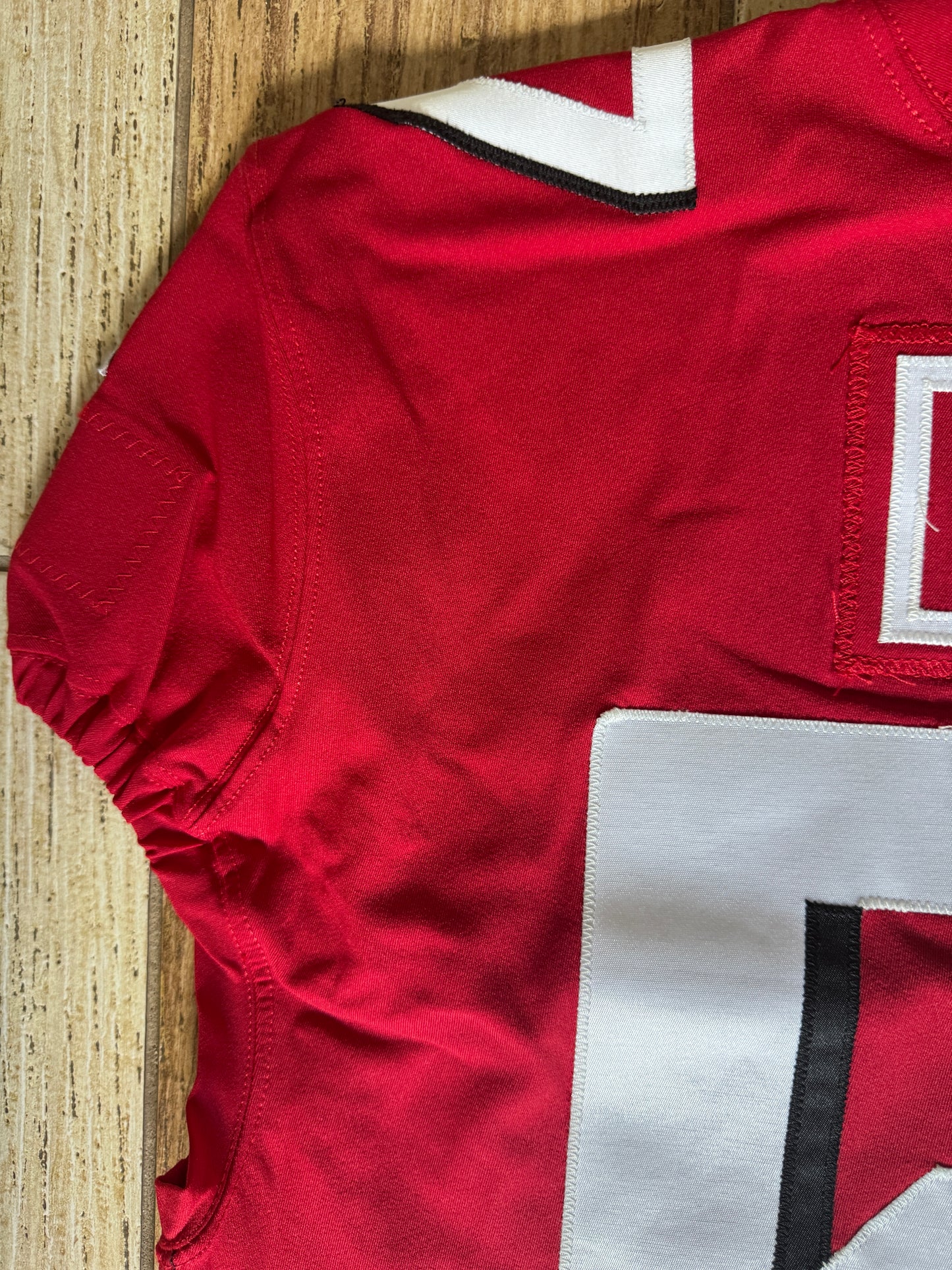 Drew Dalman GAME WORN💪10/10/21 Atlanta Falcons🦅NFL Jersey - Nike PSA COA💯vs.Jets (London)