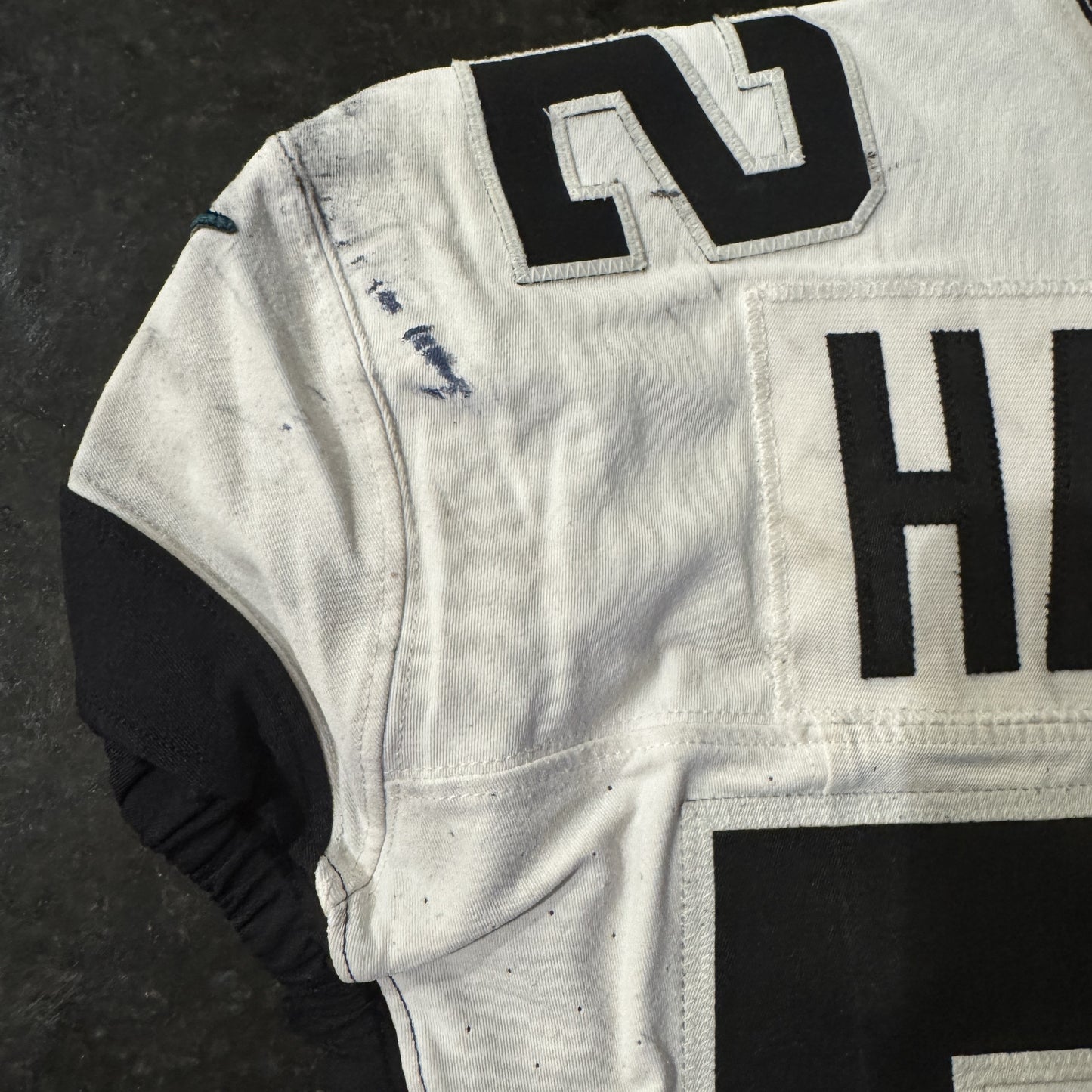 DaVon Hamilton GAME USED 💪 09/29/24 PHOTO MATCHED 📸 Jacksonville Jaguars 🐆Nike NFL Jersey👕inc. PSA COA 🛡️ vs. Houston Texans