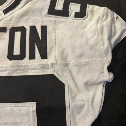 DaVon Hamilton GAME USED 💪 09/29/24 PHOTO MATCHED 📸 Jacksonville Jaguars 🐆Nike NFL Jersey👕inc. PSA COA 🛡️ vs. Houston Texans