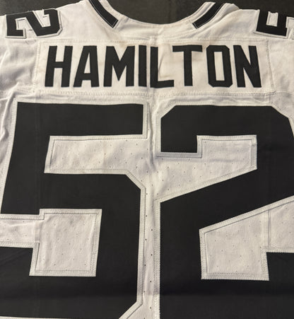 DaVon Hamilton GAME USED 💪 09/29/24 PHOTO MATCHED 📸 Jacksonville Jaguars 🐆Nike NFL Jersey👕inc. PSA COA 🛡️ vs. Houston Texans