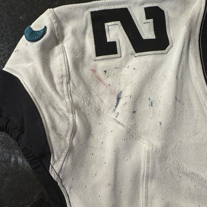 DaVon Hamilton GAME USED 💪 09/29/24 PHOTO MATCHED 📸 Jacksonville Jaguars 🐆Nike NFL Jersey👕inc. PSA COA 🛡️ vs. Houston Texans