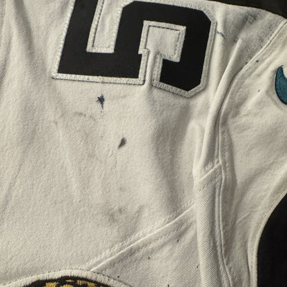 DaVon Hamilton GAME USED 💪 09/29/24 PHOTO MATCHED 📸 Jacksonville Jaguars 🐆Nike NFL Jersey👕inc. PSA COA 🛡️ vs. Houston Texans