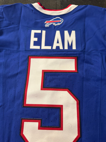 Kaiir Elam GAME WORN💪10/20/24 PHOTO MATCHED📸Bills🦬NFL Jersey🎽Nike| PSA COA vs.Titans