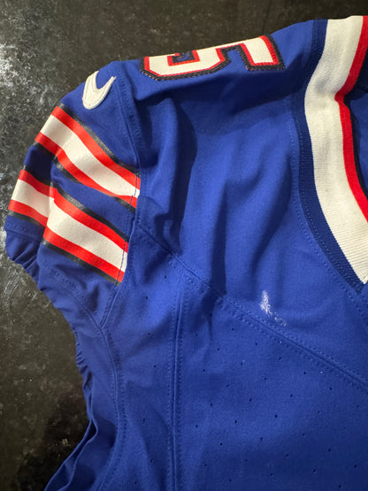 Kaiir Elam GAME WORN💪10/20/24 PHOTO MATCHED📸Bills🦬NFL Jersey🎽Nike| PSA COA vs.Titans