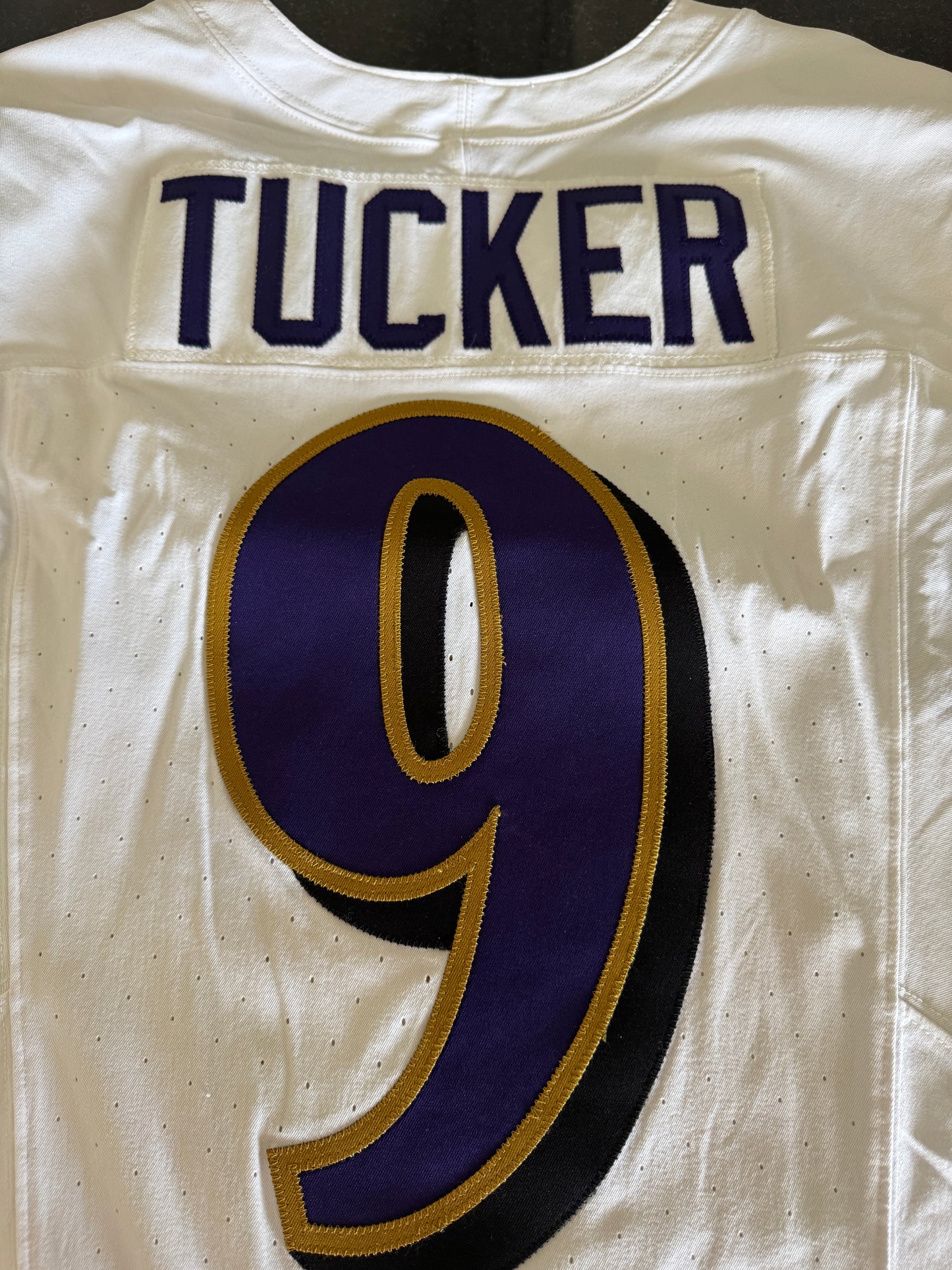 Justin Tucker GAME WORN💪11/25/24 Baltimore Ravens💜NFL Jersey vs.Chargers⚡Includes COA