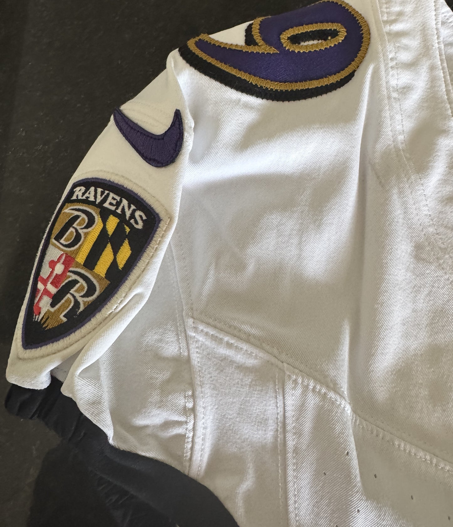 Justin Tucker GAME WORN💪11/25/24 Baltimore Ravens💜NFL Jersey vs.Chargers⚡Includes COA