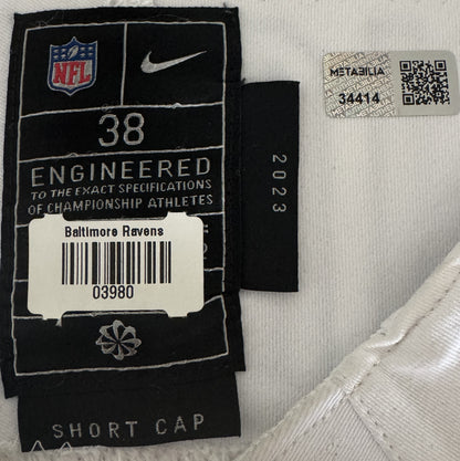 Justin Tucker GAME WORN💪11/25/24 Baltimore Ravens💜NFL Jersey vs.Chargers⚡Includes COA