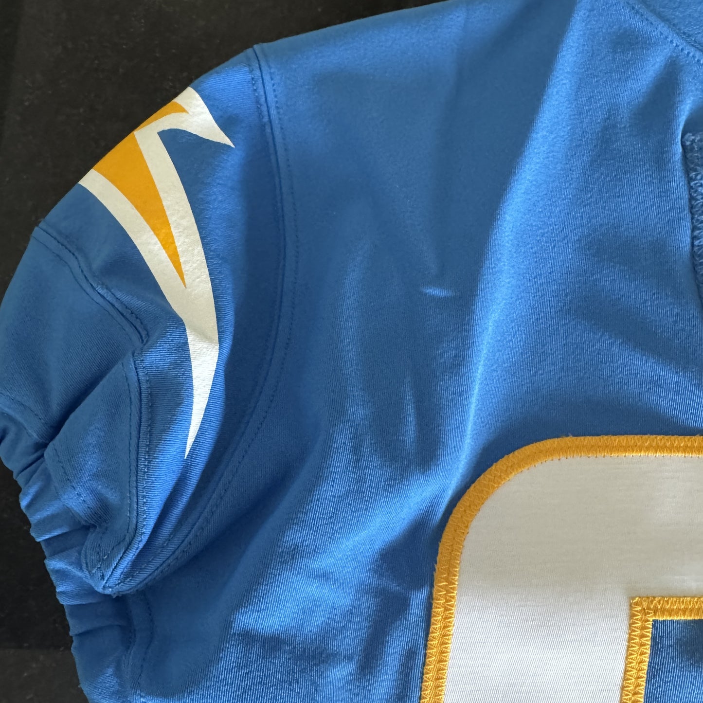 Joey Bosa TEAM-ISSUED💪Hand-SIGNED✍️Los Angeles Chargers⚡NFL Nike Jersey👕inc. Captains Patch + COA📏