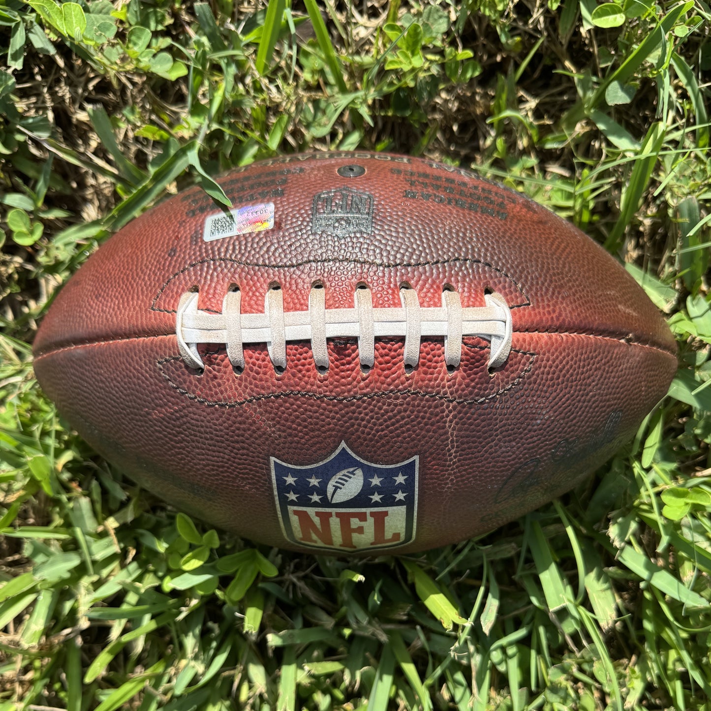 Isaiah Likely Signed🖊️GAME USED💪12/21/24 Baltimore Ravens💜NFL Ball Inscribed 1 TD🏈vs Steelers (Ravens Win)