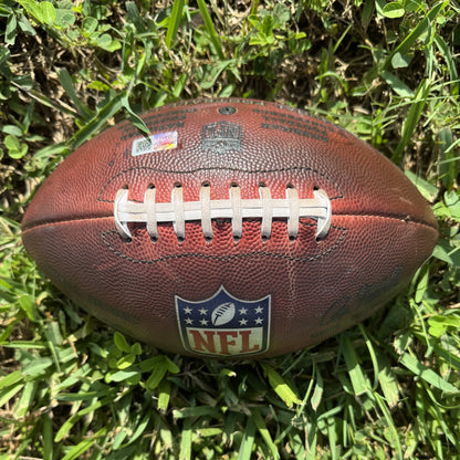 Isaiah Likely Signed🖊️GAME USED💪12/21/24 Baltimore Ravens💜NFL Ball Inscribed 1 TD🏈vs Steelers (Ravens Win)