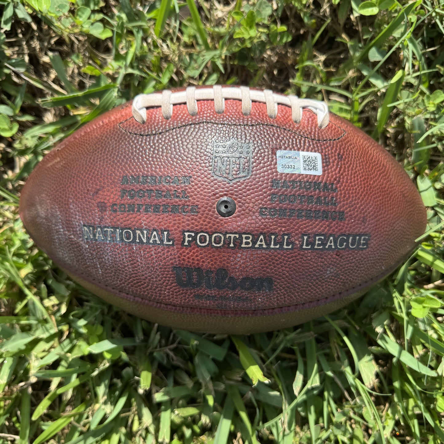 Isaiah Likely Signed🖊️GAME USED💪12/21/24 Baltimore Ravens💜NFL Ball Inscribed 1 TD🏈vs Steelers (Ravens Win)