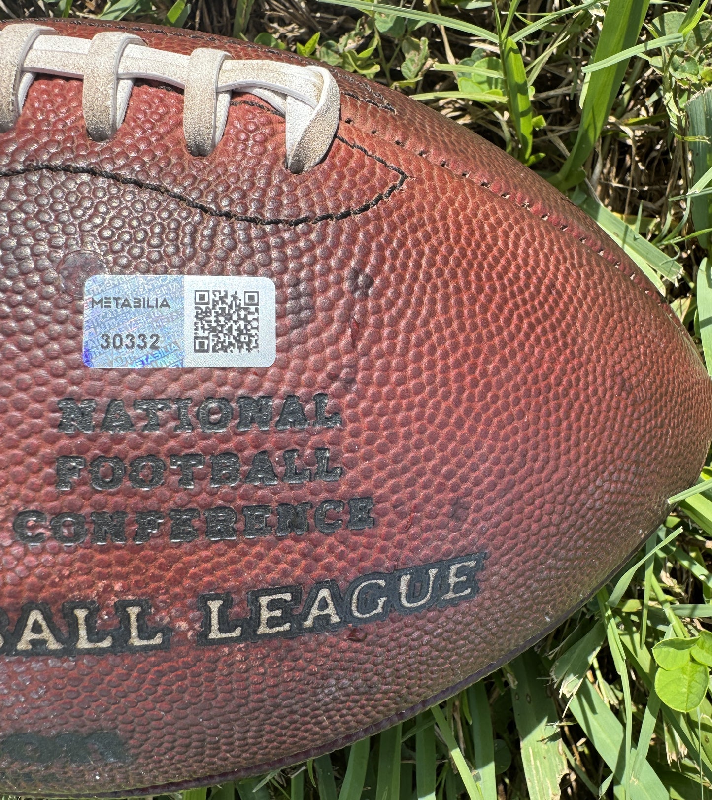 Isaiah Likely Signed🖊️GAME USED💪12/21/24 Baltimore Ravens💜NFL Ball Inscribed 1 TD🏈vs Steelers (Ravens Win)