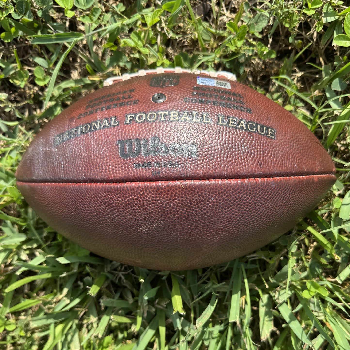Isaiah Likely Signed🖊️GAME USED💪12/21/24 Baltimore Ravens💜NFL Ball Inscribed 1 TD🏈vs Steelers (Ravens Win)