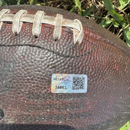 Calen Bullock + Kamari Lassiter Hand Signed 🖊️ GAME USED 💪 2024-2025 Season Houston Texans Wilson Ball Inscribed “Rookie Season”
