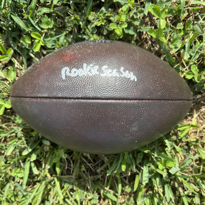 Calen Bullock + Kamari Lassiter Hand Signed 🖊️ GAME USED 💪 2024-2025 Season Houston Texans Wilson Ball Inscribed “Rookie Season”