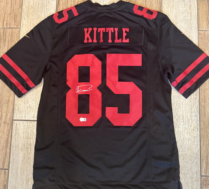 George Kittle Signed✍️San Francisco 49ers NFL Nike Limited Jersey👕Beckett COA