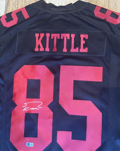George Kittle Signed✍️San Francisco 49ers NFL Nike Limited Jersey👕Beckett COA