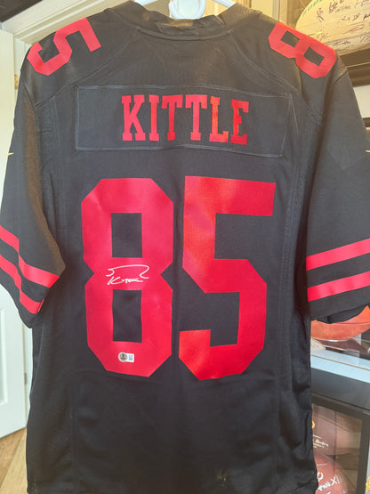 George Kittle Signed✍️San Francisco 49ers NFL Nike Limited Jersey👕Beckett COA