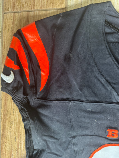 Alex Cappa GAME WORN💪10/06/24 Cincinnati Bengals🐅vs.Baltimore Ravens NFL Jersey👕Includes COA