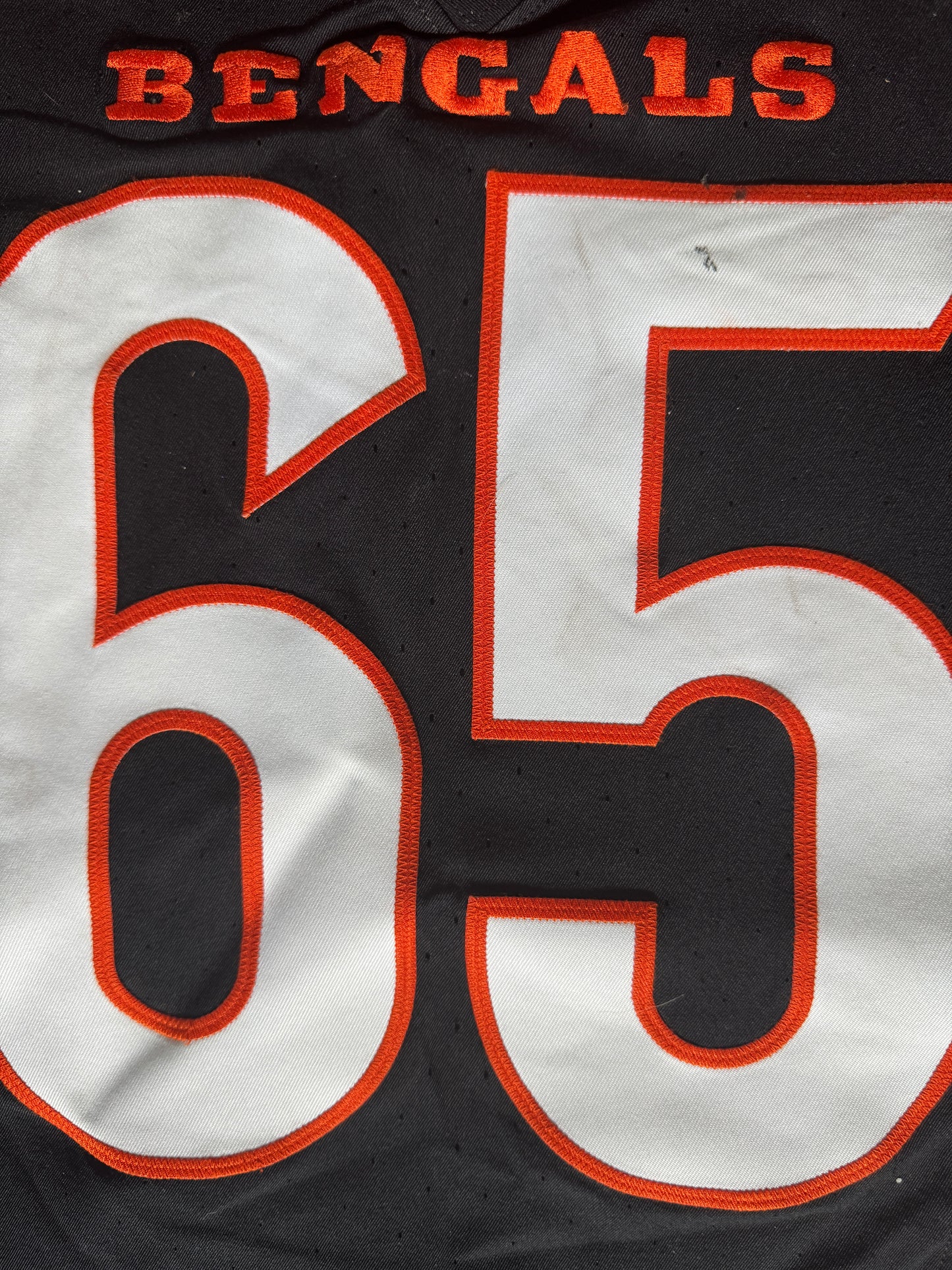 Alex Cappa GAME WORN💪10/06/24 Cincinnati Bengals🐅vs.Baltimore Ravens NFL Jersey👕Includes COA