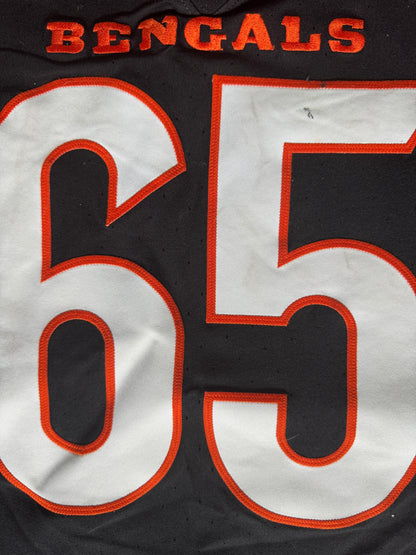 Alex Cappa GAME WORN💪10/06/24 Cincinnati Bengals🐅vs.Baltimore Ravens NFL Jersey👕Includes COA