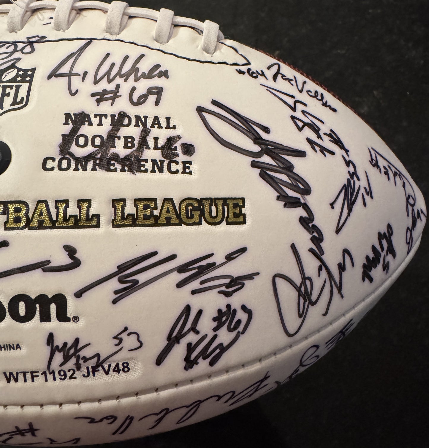 TOM BRADY 🐐 New England Patriots Multi Team Signed 2013 Panel Ball With Patriots Logo Signed By Over 30 Players Inc. Tom Brady, Rob Gronkowski, Stephen Gostkowski, Chandler Jones, Devin McCourty, Rob Ninkovich and Jamie Collins 💥