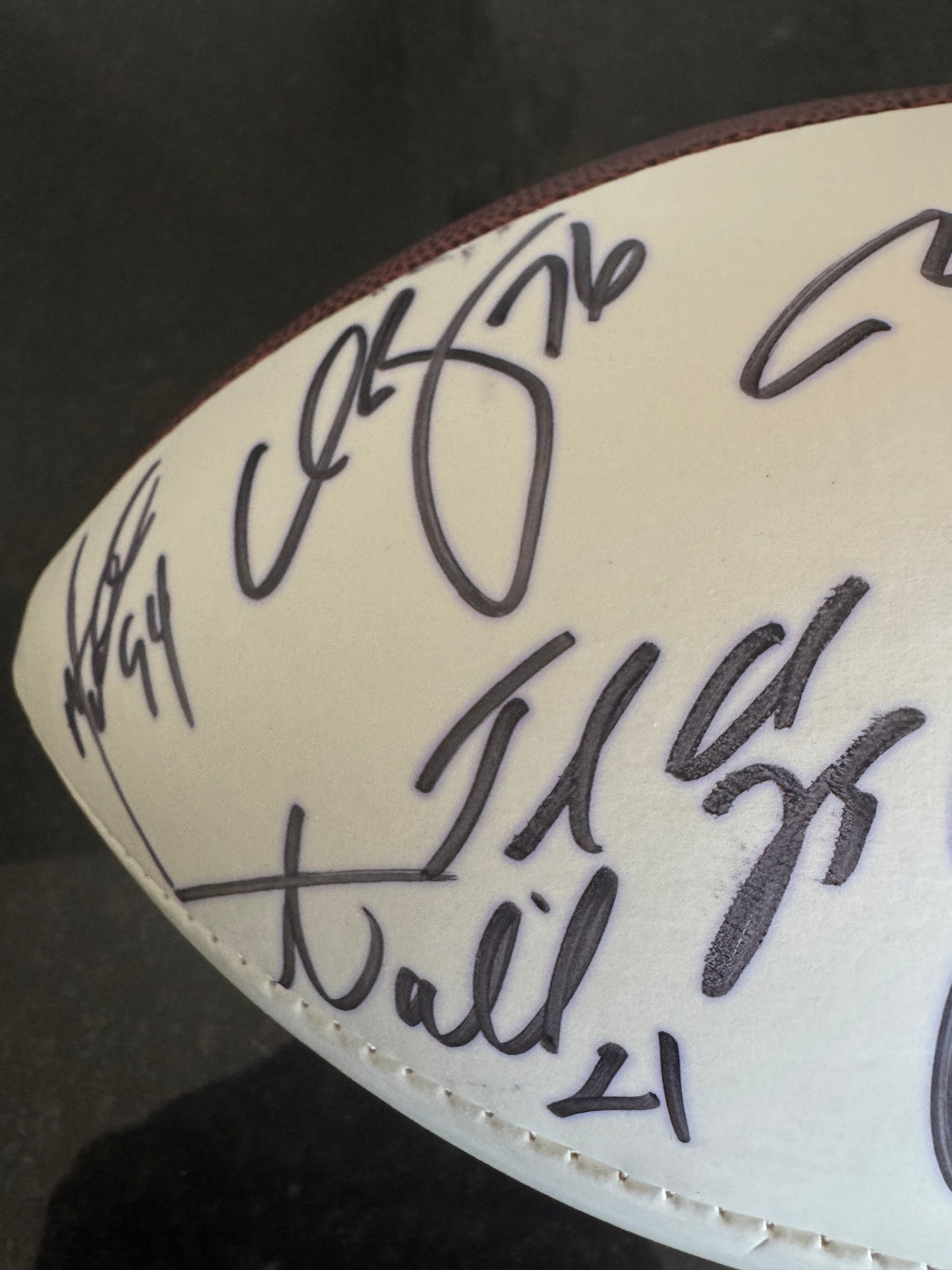 Wilson Pro Bowl Panel Ball Signed By Over 25 Players inc. Drew Brees, JJ Watt, Jason Kelce, TY Hilton, AJ Green, Andy Dalton, Andrew Luck, Calias Campbell & Pat Mcafee Also included is PSA Authenticity 🛡️