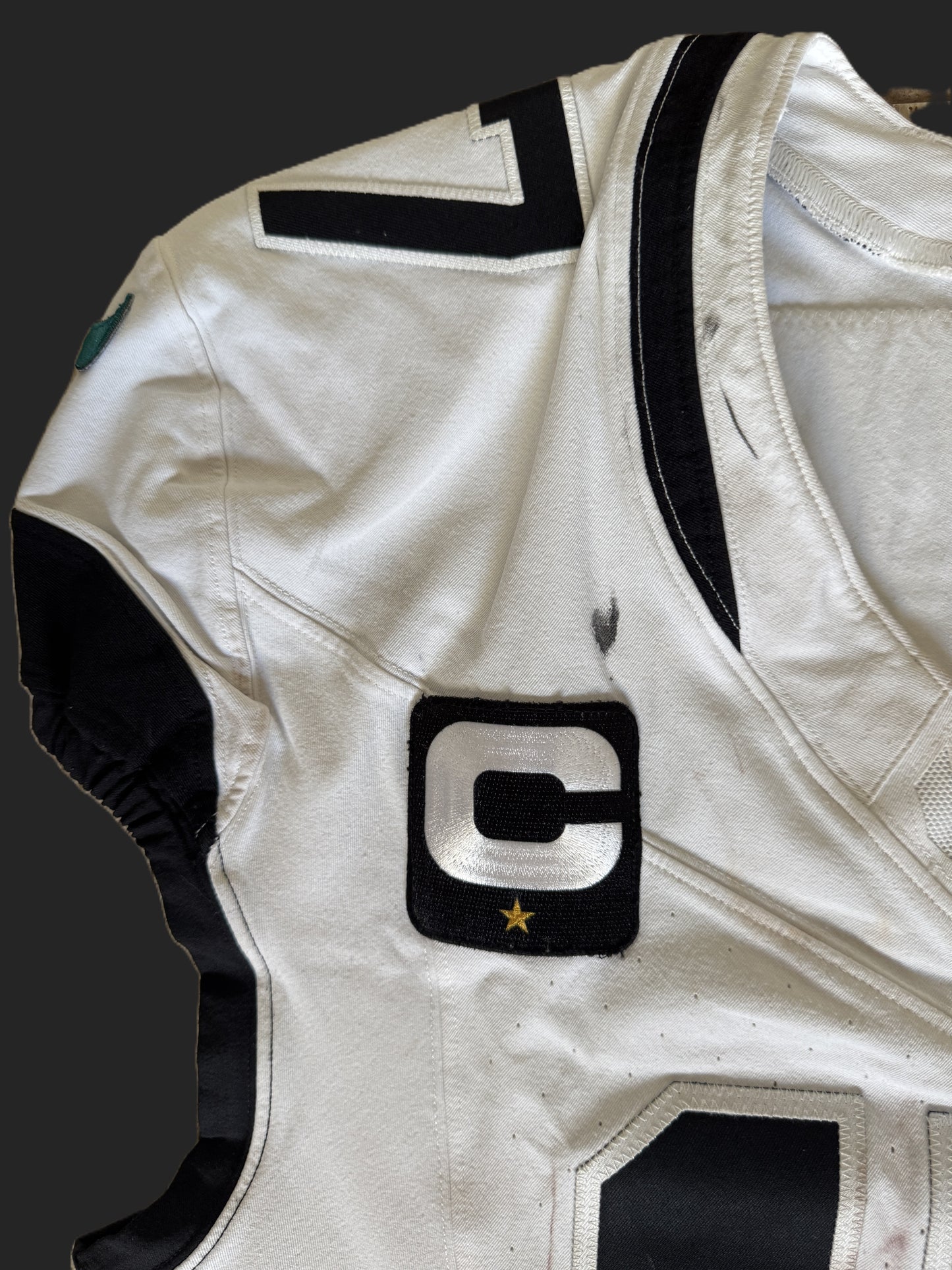 Evan Engram GAME USED 💪 10/13/24 PHOTO MATCHED 📸 Jacksonville Jaguars 🐆 Nike NFL On-Field Jersey👕 vs. Chicago Bears (London Game) 🌍
