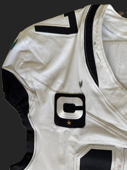 Evan Engram GAME USED 💪 10/13/24 PHOTO MATCHED 📸 Jacksonville Jaguars 🐆 Nike NFL On-Field Jersey👕 vs. Chicago Bears (London Game) 🌍