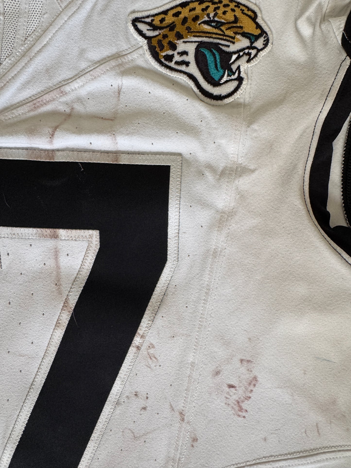 Evan Engram GAME USED 💪 10/13/24 PHOTO MATCHED 📸 Jacksonville Jaguars 🐆 Nike NFL On-Field Jersey👕 vs. Chicago Bears (London Game) 🌍