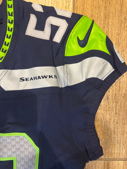 Darrell Taylor GAME WORN 💪 11/12/23 & 12/18/23 Seattle Seahawks Nike NFL Jersey 👕 Worn in two separate victories: 11/12/23 vs. Commanders + 12/18/23 vs. Eagles