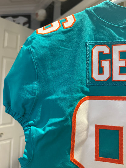 Mike Gesicki GAME ISSUED 💥 Miami Dolphins 🐬 On-Field NFL Jersey Inc. PSA Authenticity 🛡️