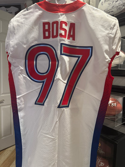 Joey Bosa TEAM-ISSUED Los Angeles Chargers NFL Pro Bowl On-Field Jersey Includes PSA COA