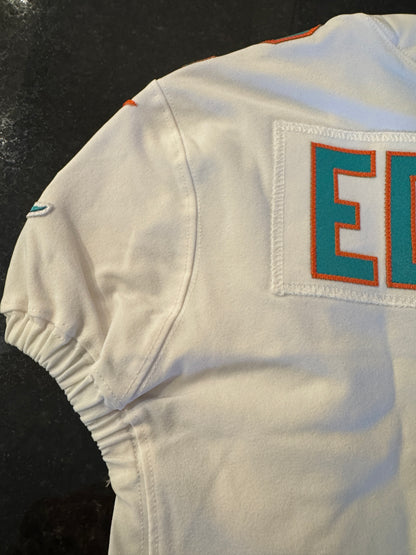 Chase Edmonds GAME ISSUED 💪 Miami Dolphins 🐬 Nike On-Field NFL Jersey 👕 Inc. PSA Authenticity 🛡️