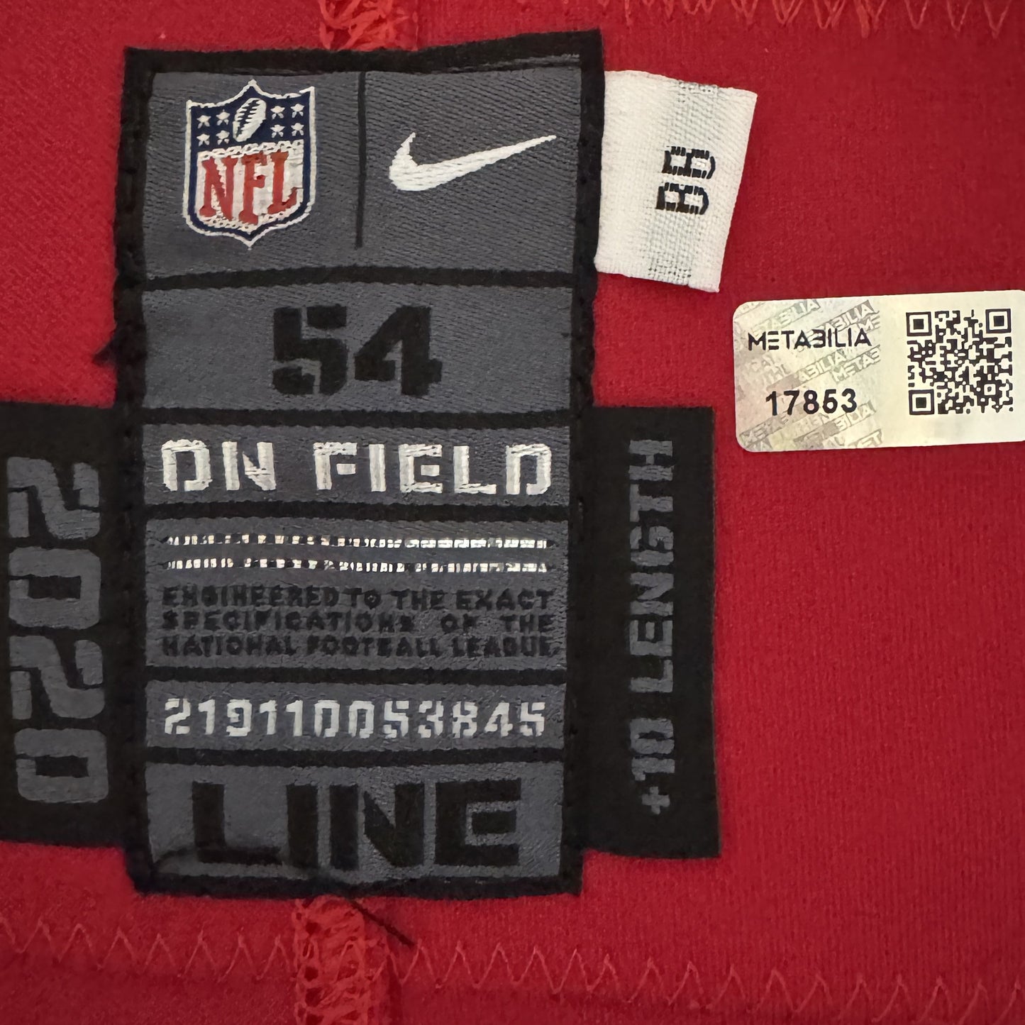 J.J. Watt 💯 TEAM ISSUED 💪 Houston Texans On-Field Nike NFL Jersey 👕 Includes Walter Payton NFL Man of the Year & Captain Patches