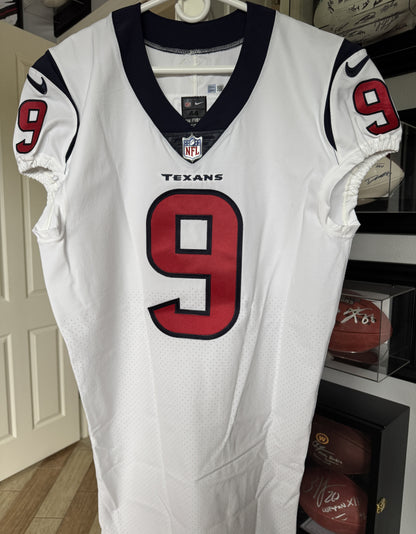 Brevin Jordan TEAM ISSUED 💪🏽 Houston Texans 🐂 Nike NFL Jersey 👕 Also Includes COA 🛡️