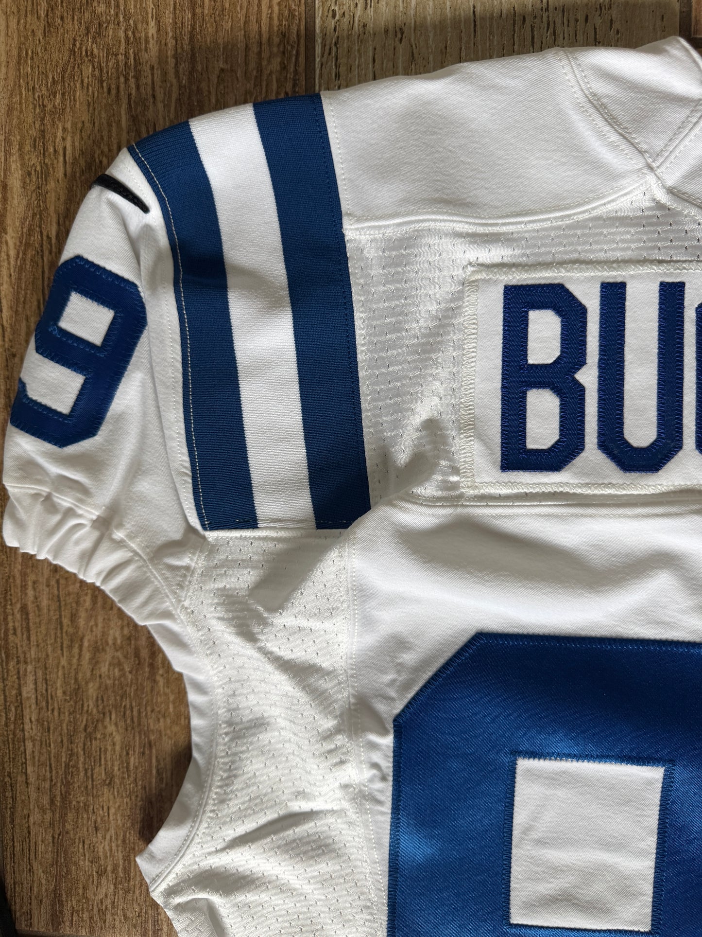 DeForest Buckner TEAM ISSUED 💪 Indianapolis Colts 🐎 Nike NFL Jersey 👕 Inc. COA 🛡️ & Captain's Patch