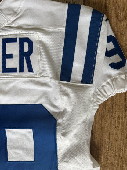 DeForest Buckner TEAM ISSUED 💪 Indianapolis Colts 🐎 Nike NFL Jersey 👕 Inc. COA 🛡️ & Captain's Patch
