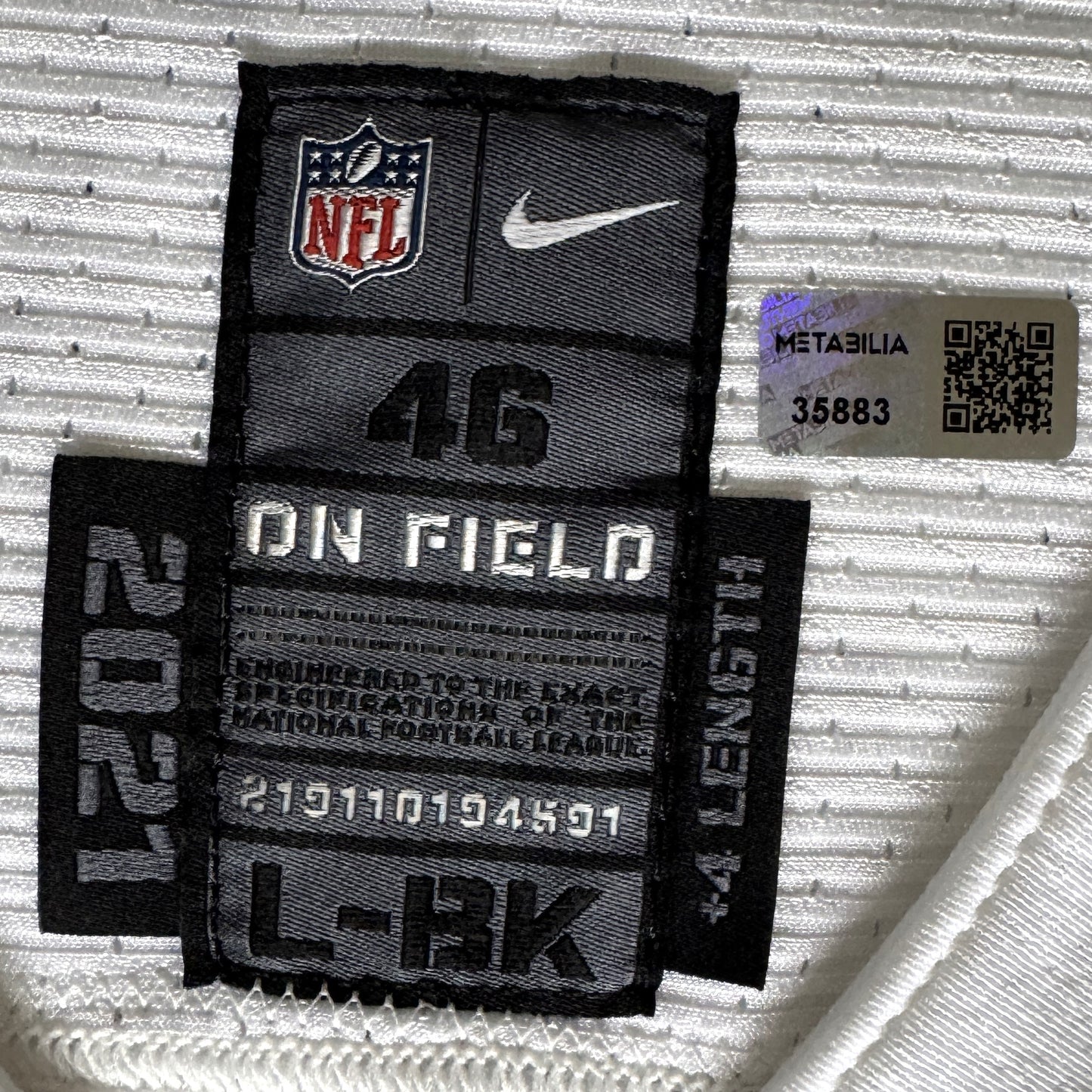 DeForest Buckner TEAM ISSUED 💪 Indianapolis Colts 🐎 Nike NFL Jersey 👕 Inc. COA 🛡️ & Captain's Patch