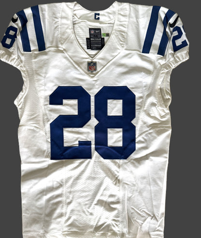 Jonathan Taylor TEAM ISSUED Indianapolis Colts Nike NFL Jersey Also Includes COA