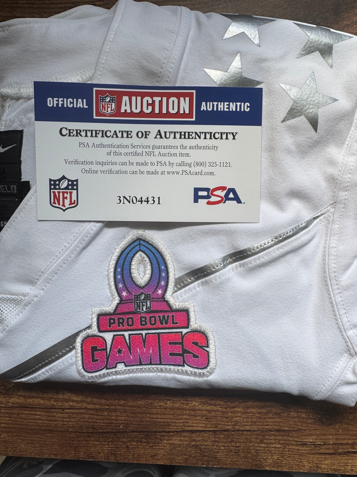 DeMarcus Lawrence Team-Issued💪 Pro Bowl Games Dallas Cowboys🤠NFL On-Field Jersey👕Inc. PSA COA