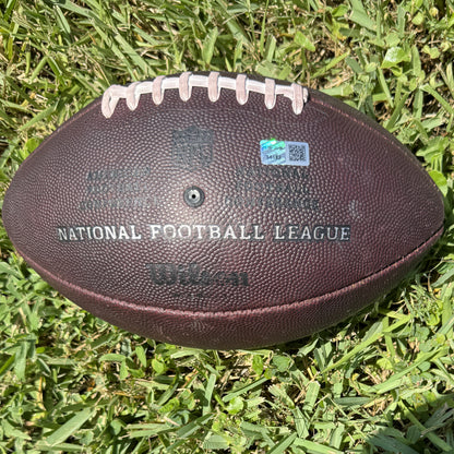 Nico Collins, Calen Bullock, & Kamari Lassiter TRIPLE Signed Practice-Used "Rapid Break-In" Wilson The Duke Ball from their 2023-2024 Season